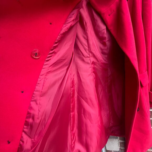 Forever XXI red woman coat - Picture 10 of 11